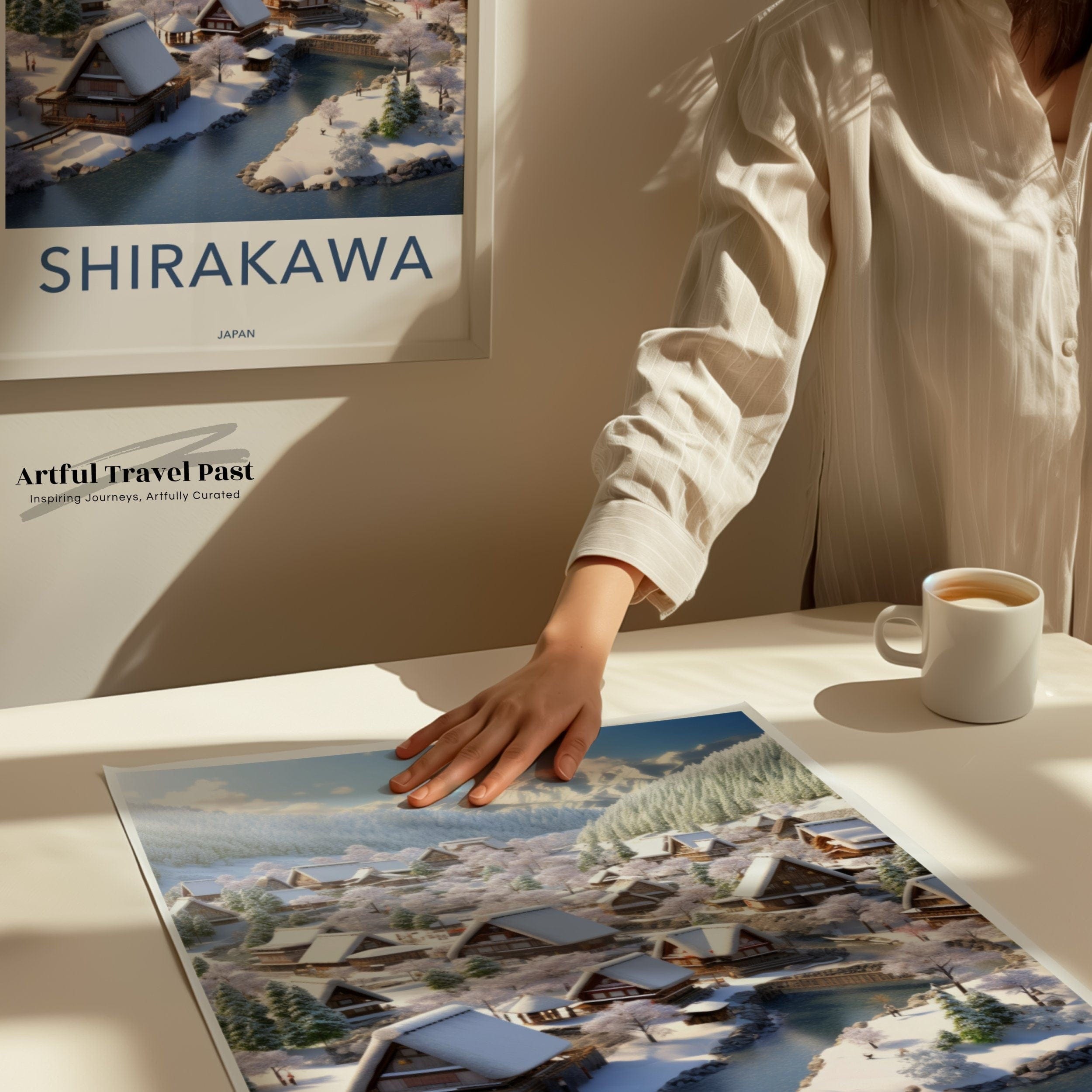 Shirakawa Poster - Japan Wall Art