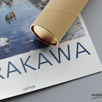 Shirakawa Poster - Japan Wall Art