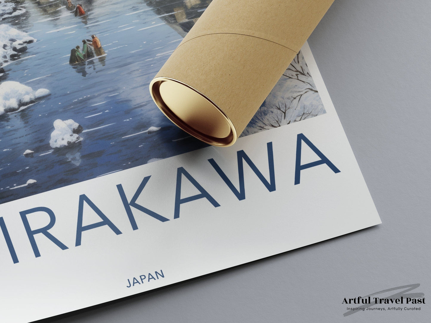 Shirakawa Poster - Japan Wall Art