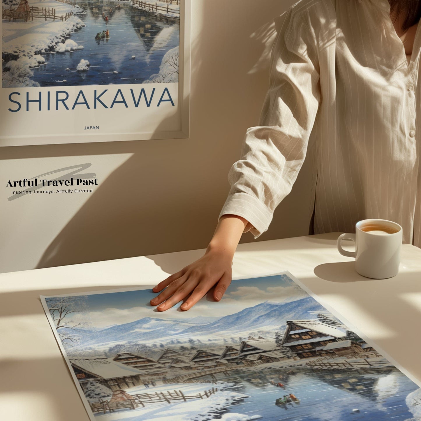 Shirakawa Poster - Japan Wall Art