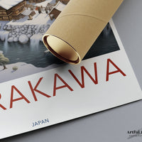 Shirakawa Poster - Japan Wall Art