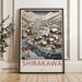 Shirakawa Poster - Japan Wall Art