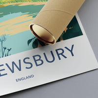 Shrewsbury Poster - England Wall Art