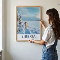 Siberia Poster - Russia Wall Art