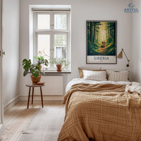 Siberia Poster - Russia Wall Art