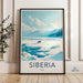 Siberia Poster | Russia Wall Art | Eastern Europe Decor
