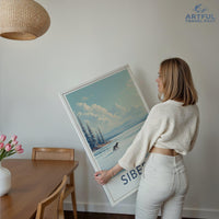 Siberia Poster | Russia Wall Art | Eastern Europe Decor