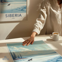 Siberia Poster | Russia Wall Art | Eastern Europe Decor