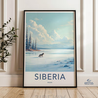 Siberia Poster | Russia Wall Art | Eastern Europe Decor