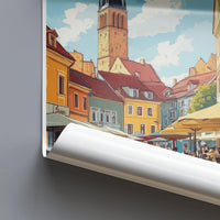 Sibiu Poster - Romania Wall Art