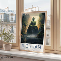 Sichuan Poster | China Wall Art | Asia Decor