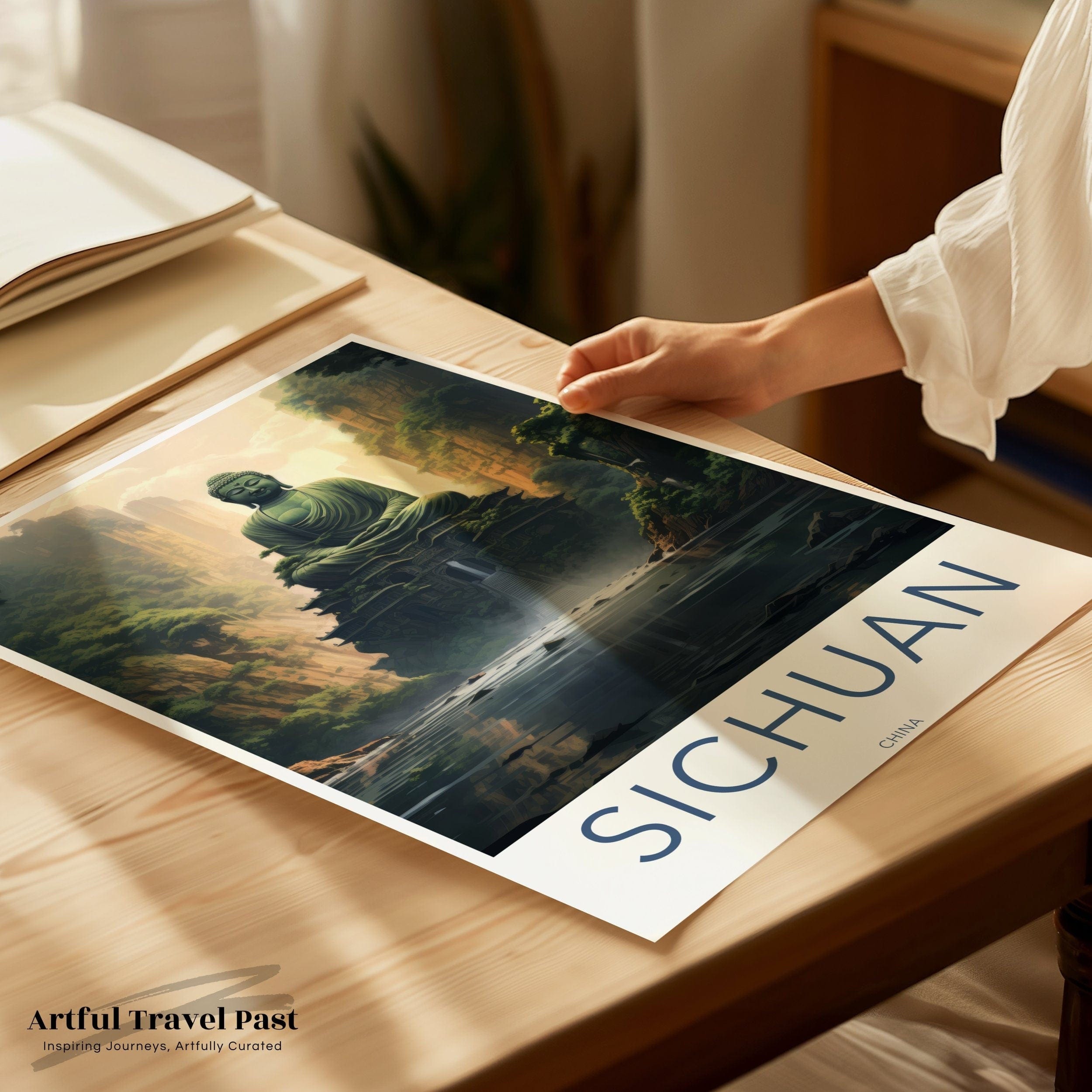 Sichuan Poster | China Wall Art | Asia Decor