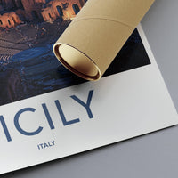 Sicily Poster - Italy Wall Art