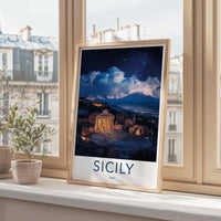 Sicily Poster - Italy Wall Art