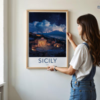 Sicily Poster - Italy Wall Art