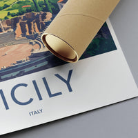 Sicily Poster - Italy Wall Art