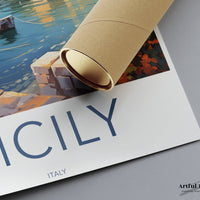 Sicily Poster - Italy Wall Art