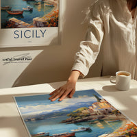 Sicily Poster - Italy Wall Art