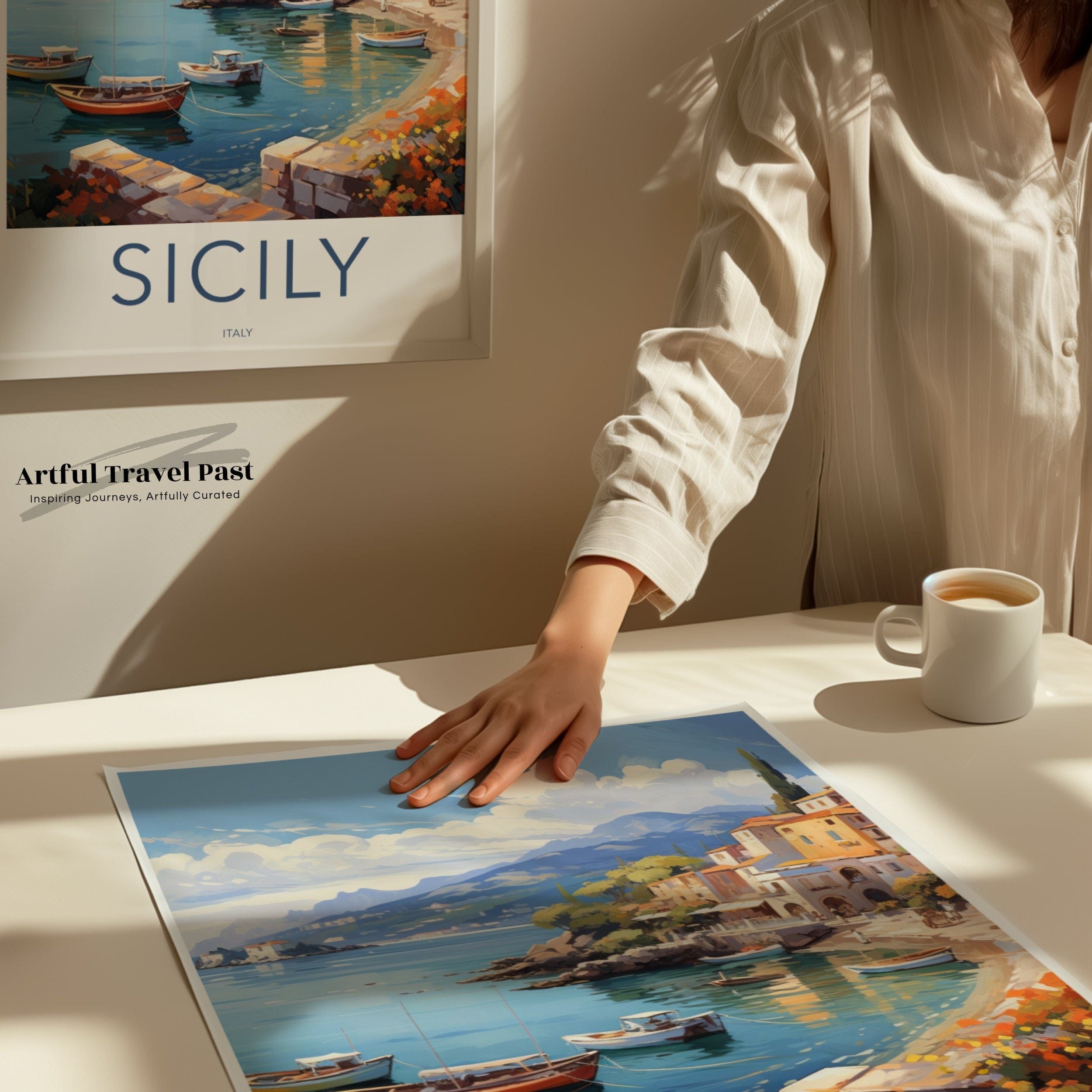 Sicily Poster - Italy Wall Art