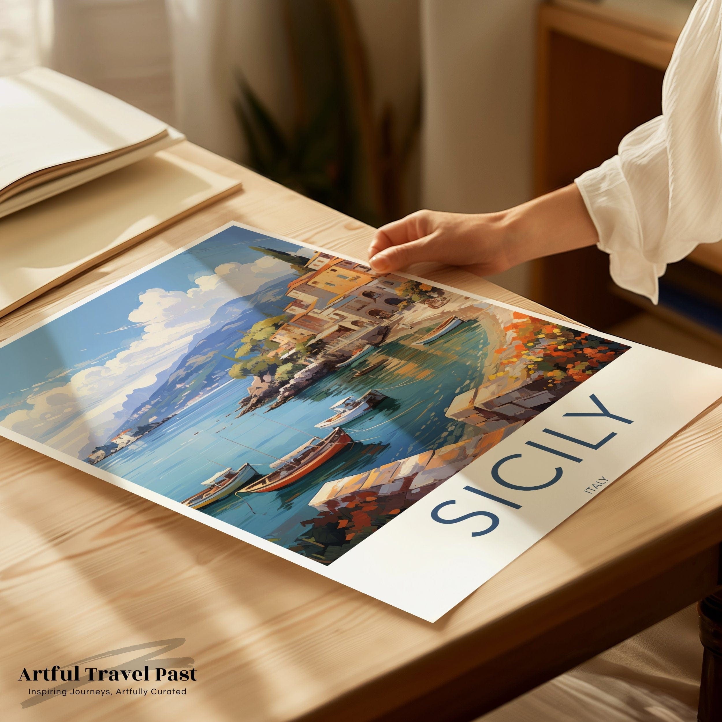 Sicily Poster - Italy Wall Art