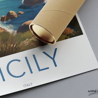 Sicily Poster - Italy Wall Art