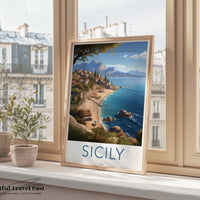 Sicily Poster - Italy Wall Art