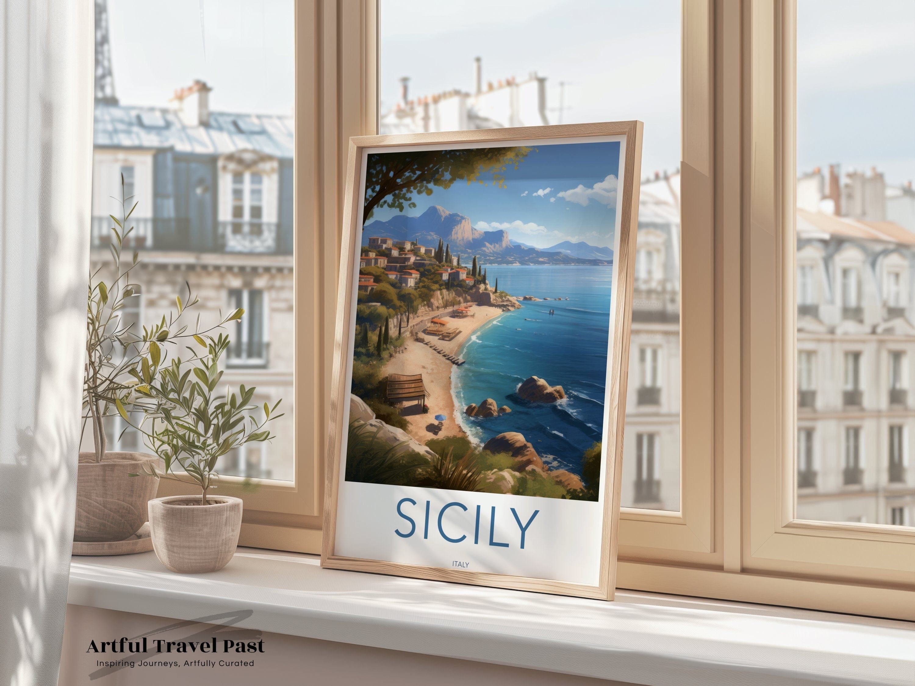 Sicily Poster - Italy Wall Art