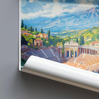 Sicily Poster | Italy Wall Art | Europe Decor