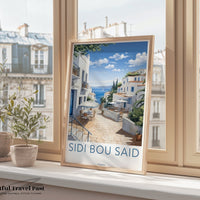 Sidi Bou Said Poster - Tunisia Wall Art