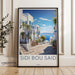 Sidi Bou Said Poster | Tunisia Wall Art | Africa Decor