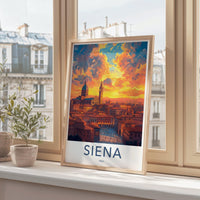 Siena Poster - Italy Wall Art