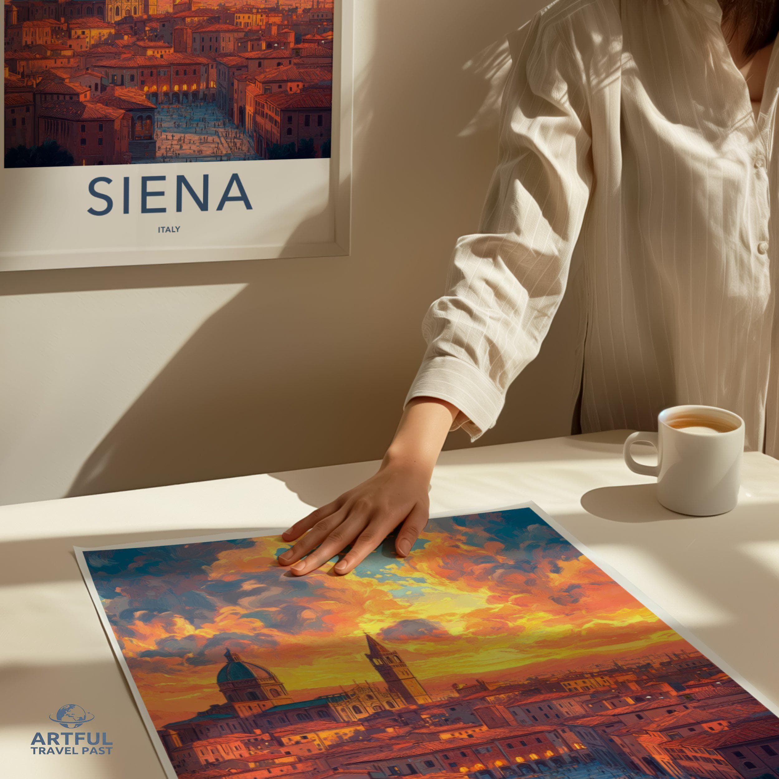 Siena Poster - Italy Wall Art
