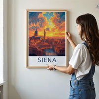 Siena Poster - Italy Wall Art