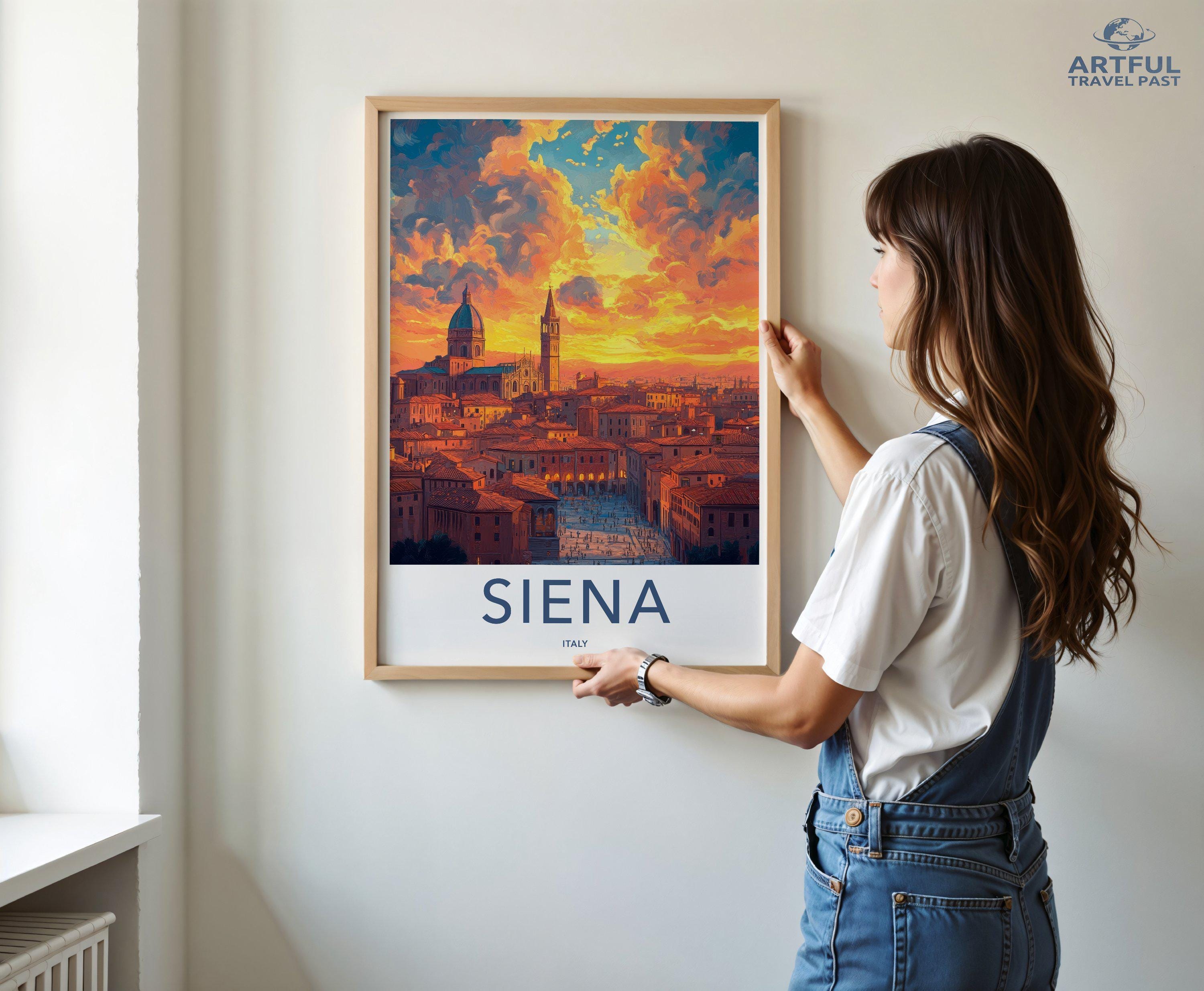 Siena Poster - Italy Wall Art