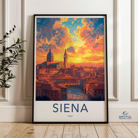 Siena Poster - Italy Wall Art