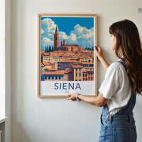 Siena Poster - Italy Wall Art