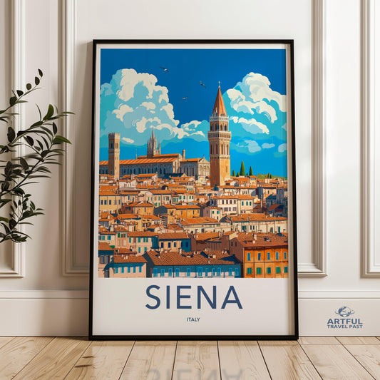 Siena Poster - Italy Wall Art