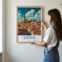 Siena Poster - Italy Wall Art