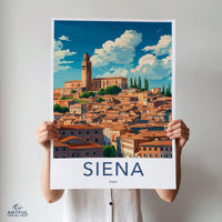 Siena Poster - Italy Wall Art
