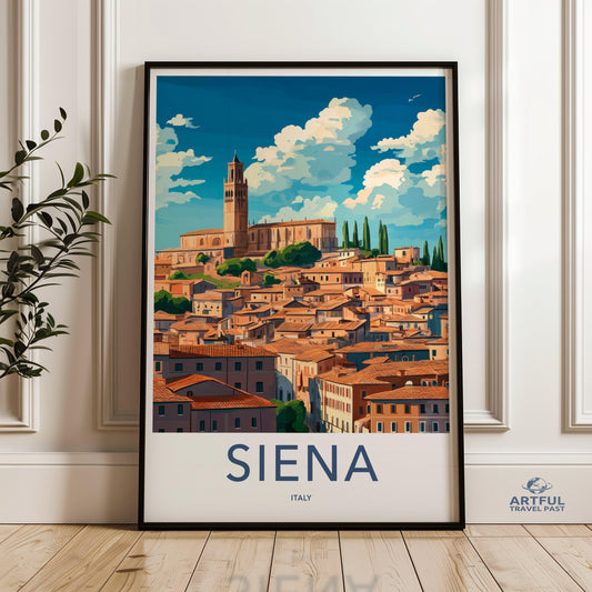 Siena Poster - Italy Wall Art