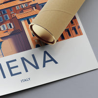 Siena Poster | Italy Wall Art | Europe Decor