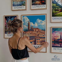 Siena Poster | Italy Wall Art | Europe Decor