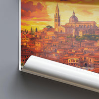 Siena Poster | Tuscan Wall Art | Italy Decor