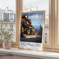 Sighnaghi Poster - Georgia Wall Art