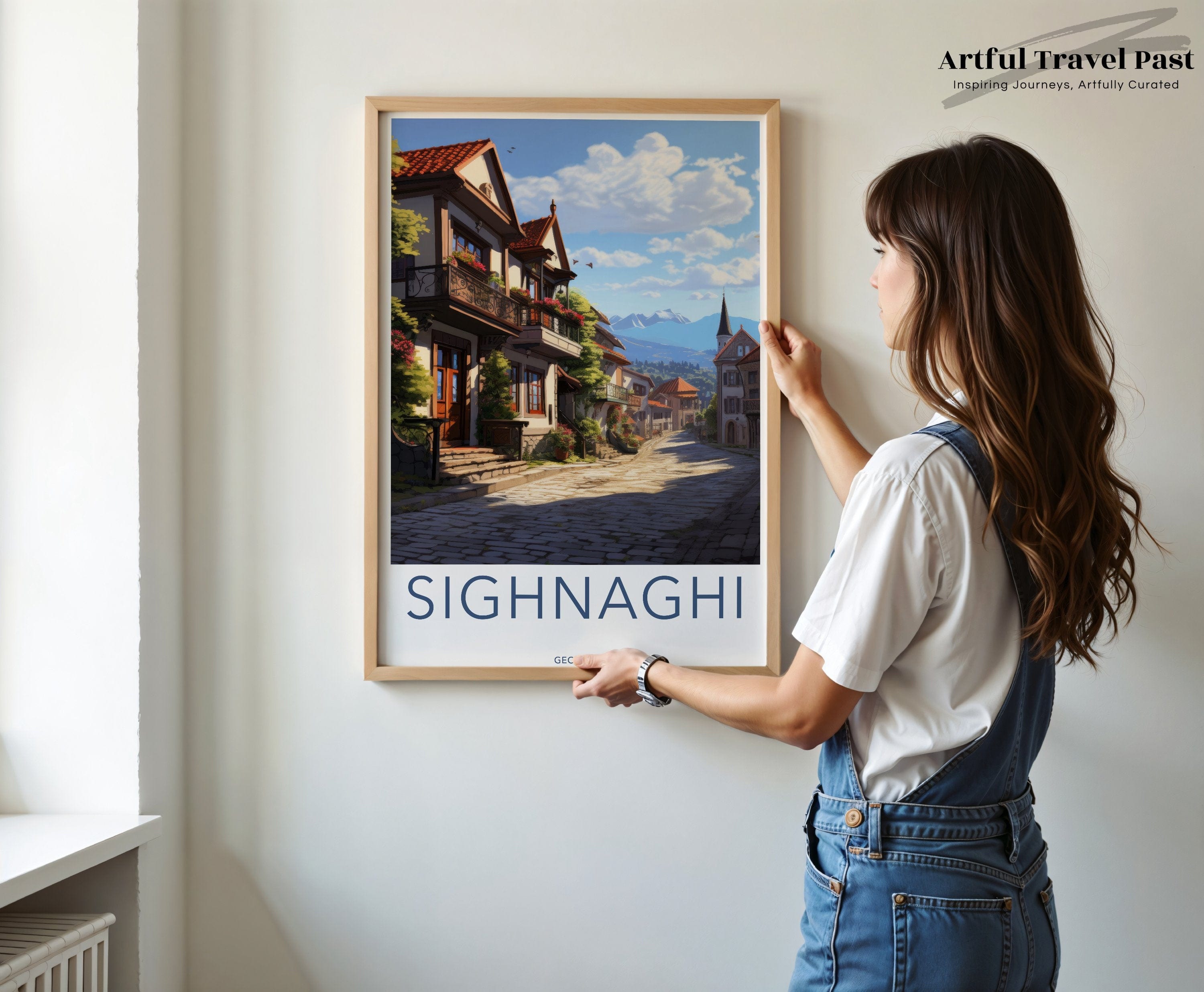Sighnaghi Poster - Georgia Wall Art