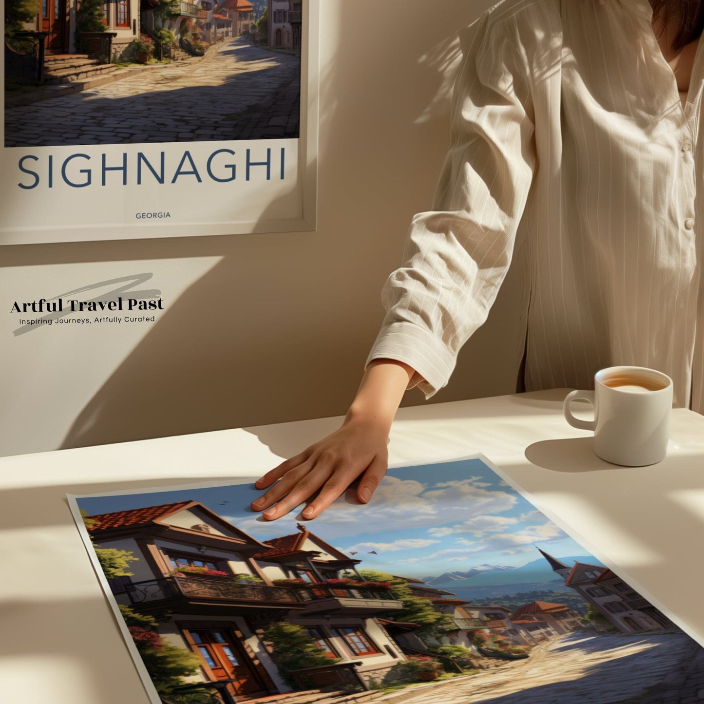 Sighnaghi Poster - Georgia Wall Art