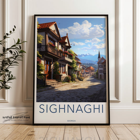 Sighnaghi Poster - Georgia Wall Art