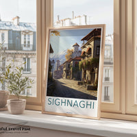 Sighnaghi Poster - Georgia Wall Art