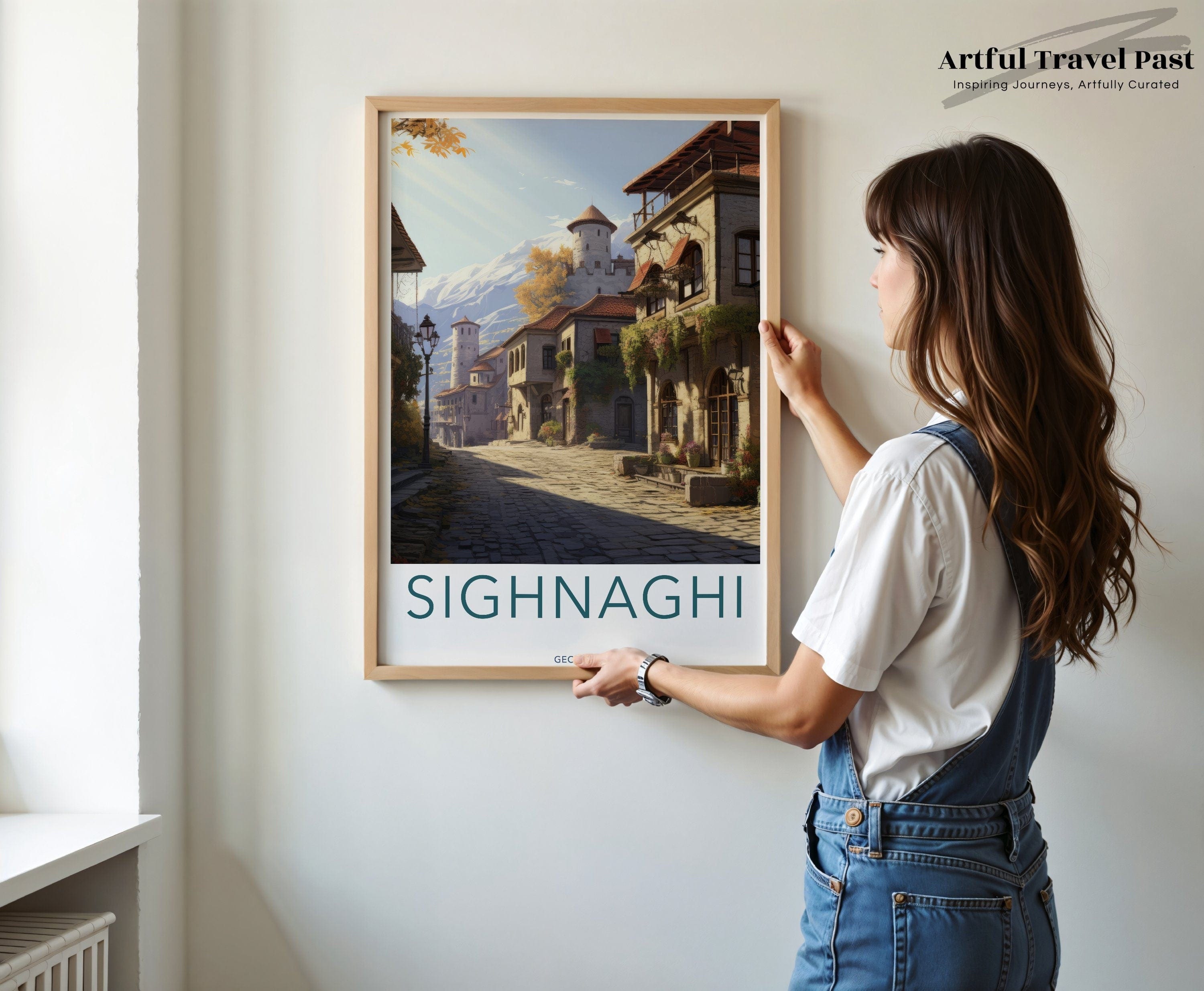 Sighnaghi Poster - Georgia Wall Art