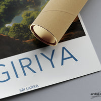 Sigiriya Poster - Sri Lanka Wall Art